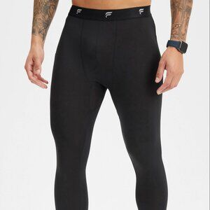 Fabletics The Baselayer 3/4 Tight, Black, Medium, NWT
